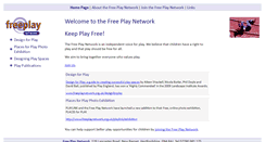Desktop Screenshot of freeplaynetwork.org.uk